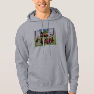 Japanese New Year's Day Labradors Hoodie