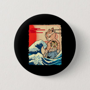 Japanese Ninja Art And Japan Karate 6 Cm Round Badge