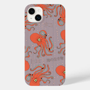 Japanese Octopus Pattern Case-Mate iPhone 14 Plus Case