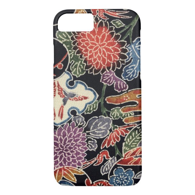 Japanese Okinawan Dye (Bingata) Case-Mate iPhone Case (Back)