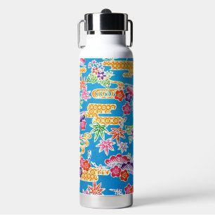 Japanese Okinawan Dye (Bingata) Water Bottle
