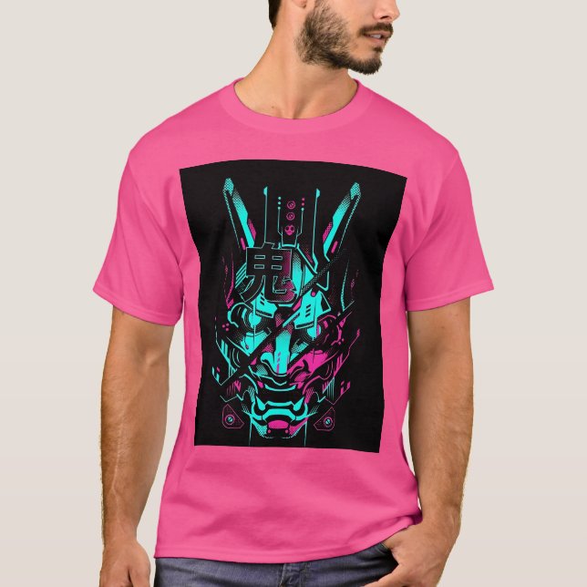 Japanese Oni Art T-Shirt (Front)