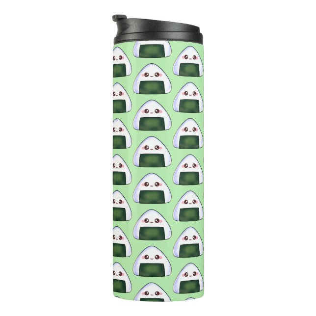 Japanese Onigiri Rice Ball Thermal Tumbler (Rotated Right)