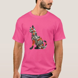 Japanese origami cats T for Japan fans cat owners T-Shirt