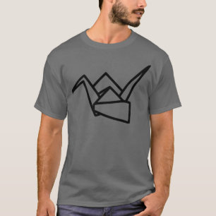 Japanese Origami Crane 1  T-Shirt