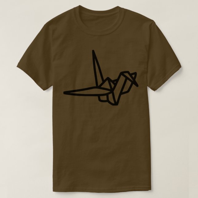 Japanese Origami Crane 7 T-Shirt (Design Front)