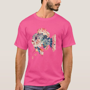 Japanese Origami Fugu Puffer Fish T for Japan Puff T-Shirt