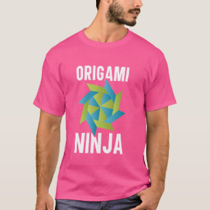 Japanese Origami Paper Crane Origami Master Foldin T-Shirt