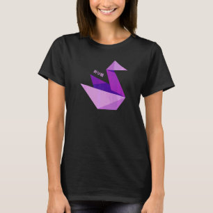 Japanese Origami Tsuru Paper Bird Orizuru Japan Cu T-Shirt