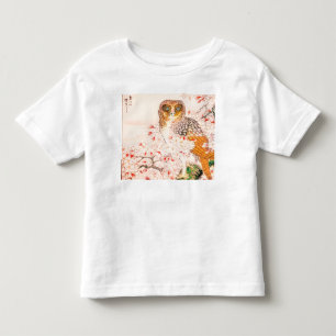 JAPANESE OWL TODDLER CUSTOM NAME T-Shirt