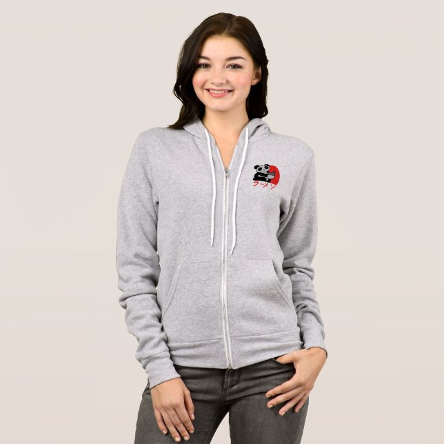 Japanese Panda Hoodie (Front Full)