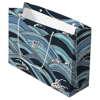 japanese pattern gift bag