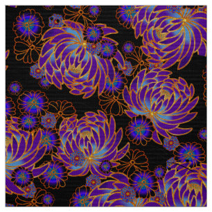 Japanese pattern kimono fabric
