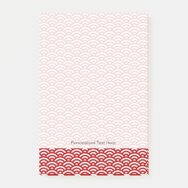 Japanese pattern post-it notes (Front)