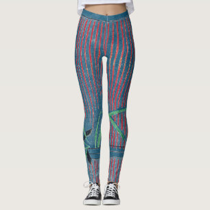 JAPANESE PATTERN PRINTED Leggings