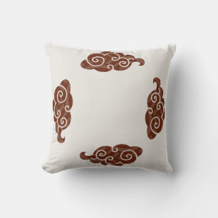 Japanese Pattern Square Pillow – Timeless Elegance