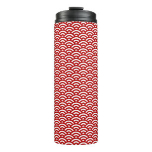 Japanese pattern thermal tumbler