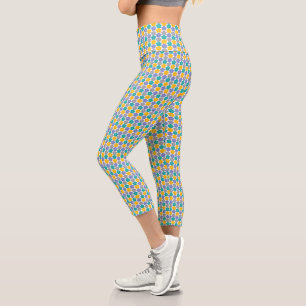 Japanese PlumBlossom　pop Capri Leggings