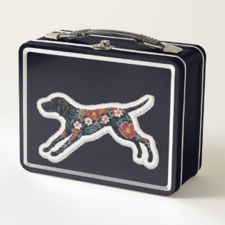 Japanese Pointer Metal Lunch Box