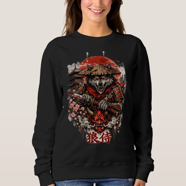 Japanese print hoodie (Front)
