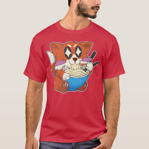Japanese Ramen Fox Anime Manga Graphic Japan Anima T-Shirt