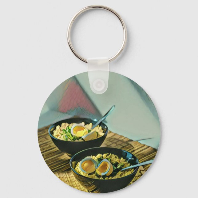 Japanese Ramen Gift Key Ring (Front)
