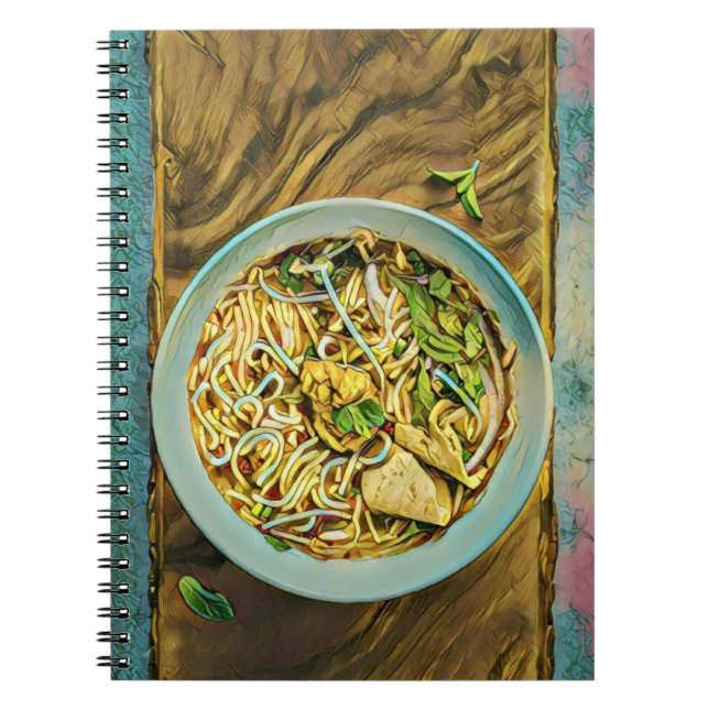 Japanese Ramen Lovers Notebook (Front)