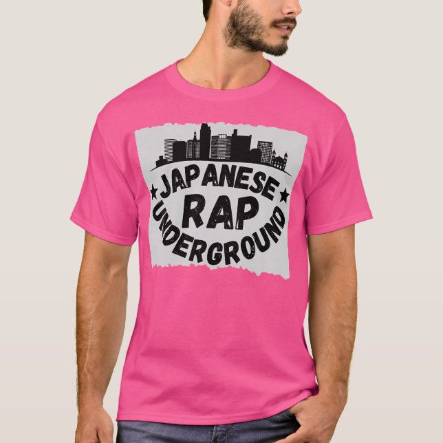 Japanese Rap Underground Japanese T-Shirt (Front)