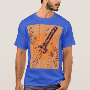 Japanese Retro Broken Samurai Sword Japan T-Shirt