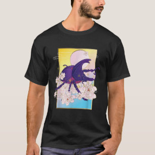 Japanese rhinoceros beetle insect art for lovers o T-Shirt