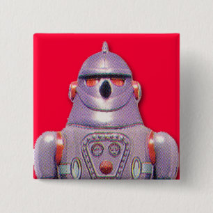 Japanese Robot Square Button