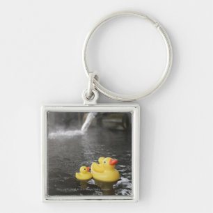 Japanese Rubber Duckies Key Ring