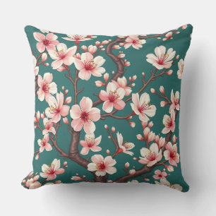 Japanese Sakura Bloom Cushion