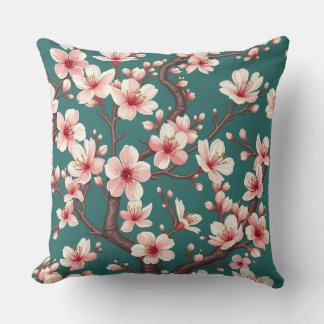Japanese Sakura Bloom Cushion