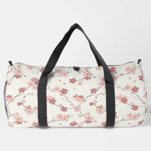 Japanese Sakura Blossom Duffel Bag