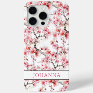 Japanese Sakura Cherry Blossoms  iPhone 15 Pro Max Case