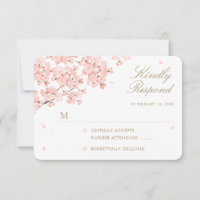 Japanese Sakura Cherry Blossoms Wedding