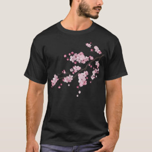 Japanese Sakura Graphic Vintage Cherry Blossom Sak T-Shirt