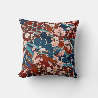 japanese Sakura-koi-Asnoha- Cushion