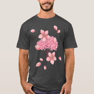 Japanese Sakura Pink Flower Blossom Cherry Blossom T-Shirt