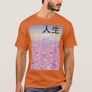Japanese Sakura Tree Blossom Cherry Flower Spring T-Shirt