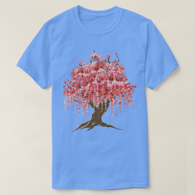 Japanese Sakura Tree  T-Shirt (Design Front)