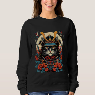 Japanese Samurai Cat Ninja Cat 1 Sweatshirt