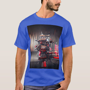 Japanese Samurai CyberPunk Graphic T-Shirt Copy Co