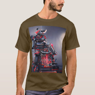 Japanese Samurai CyberPunk Graphic T-Shirt Copy Co