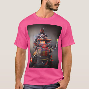 Japanese Samurai CyberPunk Graphic T-Shirt Copy Co