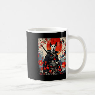 Japanese Samurai Great Dane Tattoo Kawaii Ukiyo-e Coffee Mug