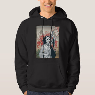 Japanese Samurai Japanese Cherry Blossom Sakura Hoodie