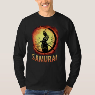 Japanese Samurai Katana Ancient Oni Ronin Asian Wa T-Shirt