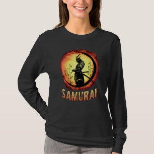 Japanese Samurai Katana Ancient Oni Ronin Asian Wa T-Shirt
